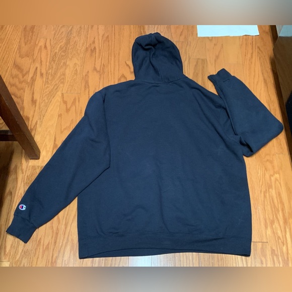 Men’s XL TUFTS Santa Cruz Champion 50/50 Cotton/Poly Pocket Hoodie Sweatshirt - Picture 12 of 12
